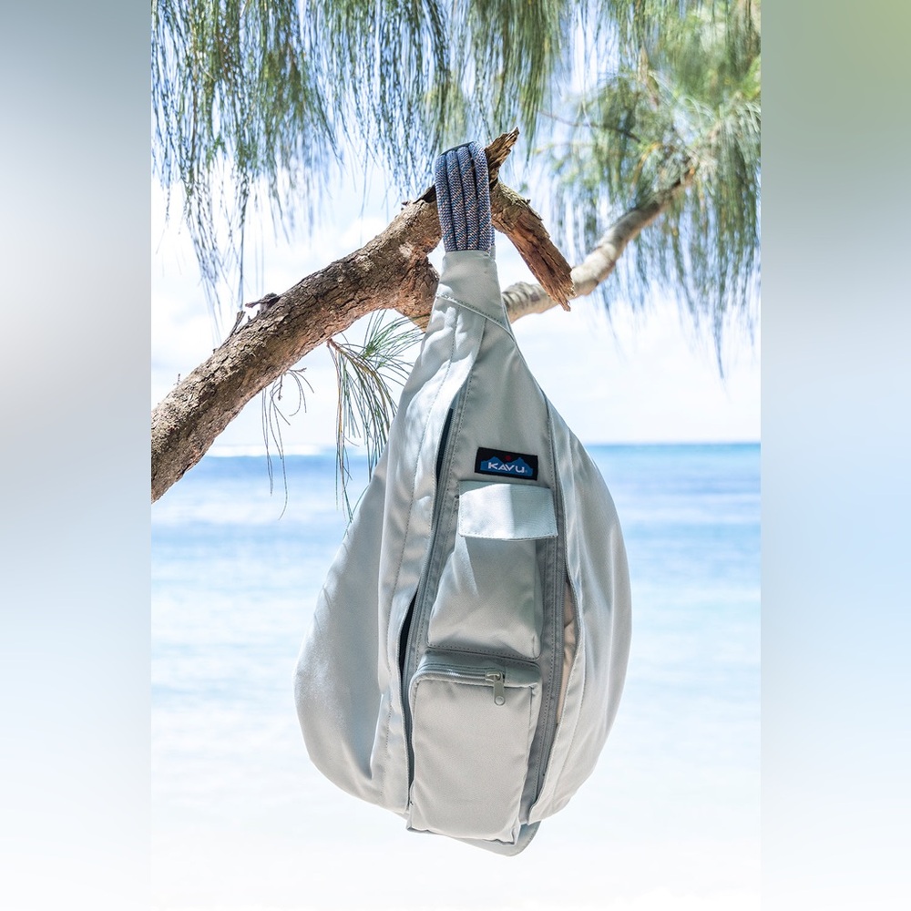 KAVU Light Blue Belt Bag